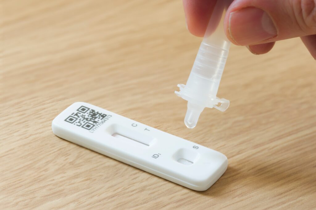 Pre-departure Rapid Antigen LFD/LFT Test in Manchester